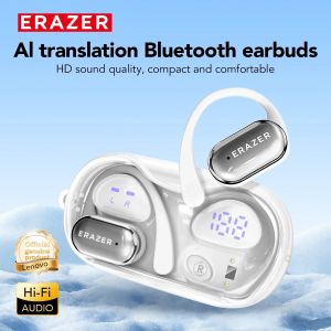 ERAZER XF56 Bluetooth V6.0 Earphones OWS Sports Wireless Headphones AI Translator Earbuds Comfortable Ear Hook Bluetooth Headset