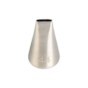 SHANBEI | Flat Wide Mouth Cream Straight Flower Stainless Steel Nozzle