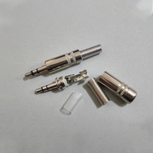 1-10PCS Metal 3.5mm Male Headphone Plug Mono Stereo Audio Solder Cable Connector 3.5 2Pole 3Pole 4Pole Earphone Jack Adapter