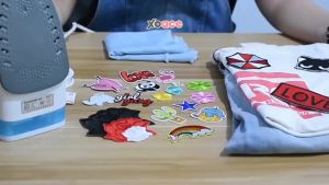 Bordir Patch Karakter Kartun & Iron On Iron Patch Setrika Baju