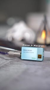 iBasso | iBasso Jr. Macaron HIFI Bộ Khuếch Đại Tai Nghe USB DAC Di Động CS43131 4.4mm/3.5mm PCM 32bit/384kHz Native DSD 256x Thân Kim Loại