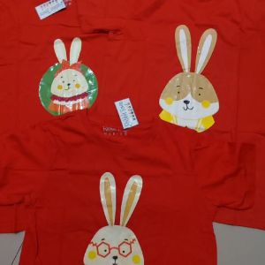 Kaos Rabbit Town Combed Murah Lucu