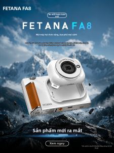 FETANA | Vintage Style Compact CCD Digital Camera For Beginners Female and Students Tourism Campus