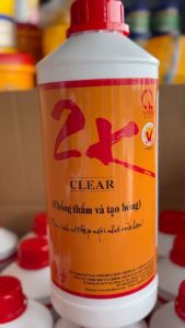 Keo bóng nước 2K Shield Kote clear (1lít).  Chống thấm và tạo bóng.