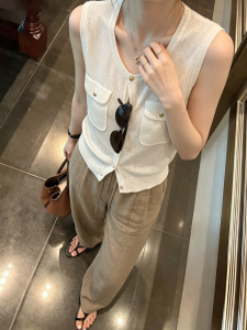 YUANYA | Áo Ngực Giúp Gọn Đẹp Knitted Linen Elegante