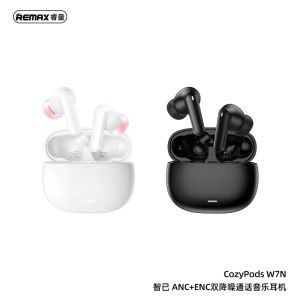 REMAX Smart Touch Control Wireless Bluetooth Earphones Dual Noise Reduction Music Call Headsets Comfortable Wearing Earbuds