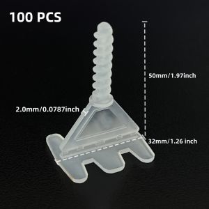 Tile Leveling System Base Plate and Reusable Cover Kit 1-3mm Tile Spacer Leveling System Construction Tool Parts Set