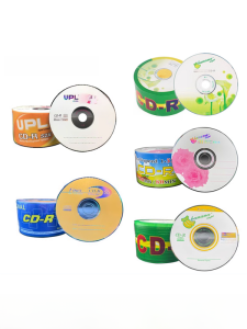 Jade Woodpecker Banana Raw Material 52xcd-R Blank CD Disk Burning 50 Pieces Projecting Film Rolls Special Offer