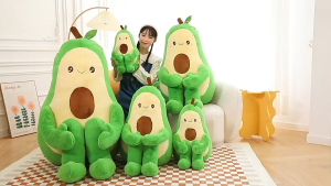 Gấu Bông Bơ Xanh Ngồi 45cm - Gấu Bông Bơ Xanh và dễ thương Biểu Cảm Hài Hước Đáng Yêu HADA