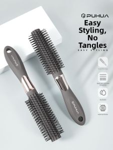 PUHUA | Round Hair Styling Brush Hair Curling Massage Comb