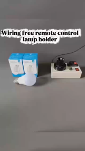 E27 LED Lamp Base Smart Wireless Remote Control Switch Timer AC110-240V Socket Adapter ON/OFF for Home Automation Lighti