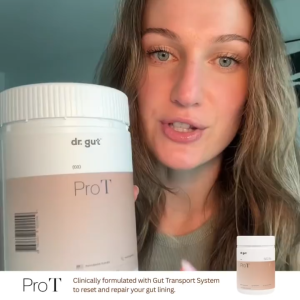 Dr Gut™ Pro T (Protein Powder Probiotic Gut Support Digestive Enzymes Fiber)