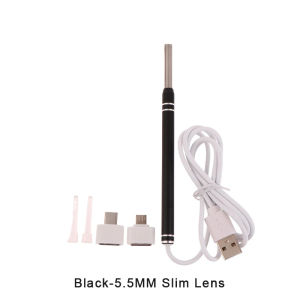 Visual Otoscope for Android/PC Ear Picker 5.5mm Endoscope Camera Ear Scope Waterproof for Ear Wax Removal Tool Skin Check