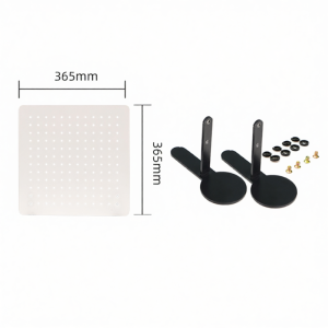 MUFANSEN | Desk Free-standing Metal Pegboard Organizer
