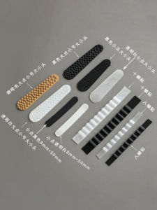 Anti-Slip Silicone Hanger Stickers Transparent Acrylic Wooden Real Wood Crystal Hanger No Slip Clothing Store Special Use