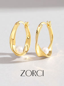 Pure Silver Pearl Earrings Womens Fashion Jewelry Moubiuous Design Winter Style 2026 New Popular High-End Feeling