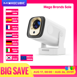 MAGCUBIC | Magcubic HY310 Projector Auto Focus 4K Native 1080P 330ANSI Android11 5W Speaker Air Mouse Voice Assistant Upgrated HY300