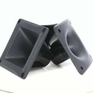【Y】1Pc 4 Inch 95mm Small Size Round Horn Tweeter Speaker Repair Accessory Plastic Threaded Mouth Case