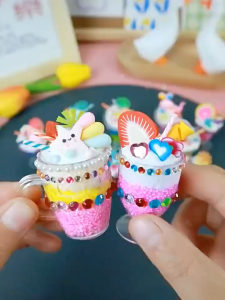 DIY Ice Cream DIY Cream Glue 50 ml Cream Clay Lem Krim Cream Lem DIY DECO Cream fake cream decoden