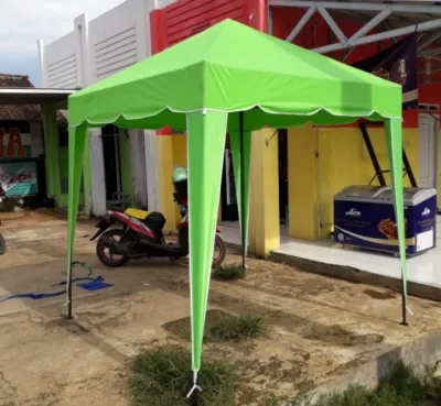 TENDA BAZAR TENDA JUALAN 2 x 2 FUULLSET TENDA BAZAR TENDA BONGKAR PASANG TINGGAL PAKEK TENDA JUALAN TENDA STAN TENDA PIRAMIT TENDA KRUCUT TENDA KAZEBO TENDA OFDOR TENDA BONGKAR PASANG TENDA OK UKURAN 2 x 2 WARNA PILIH SAJA WARNA BISA REQUEST