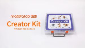 MatataStudio Creator Kit for VinciBot Coding Robot Ages 8+ Scratch and Python programming STEM toys