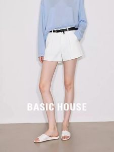 Basic House | Commute High Waist Wide Leg Shorts Summer New