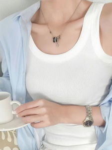 Áo Ba Lỗ Cotton Mùa Hè Cho Nữ Áo Sơ Mi Cổ Chữ V Mỏng Không Tay Áo Lót Thời Trang Áo Ba Lỗ Thường Ngày Áo Ba Lỗ Cotton Nguyên Chất