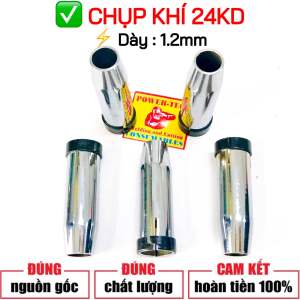 2 CÁI: Chụp Khí 24KD dùng cho Súng Hàn CO2 Mig MB24 dày 1.2mm