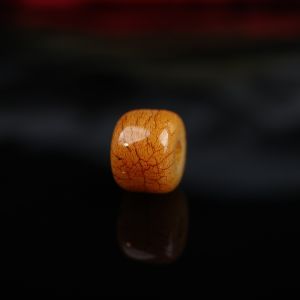 Premium Oil-Rich Buckle Beads Full Patterned Cowbone Barrel DIY Tibetan Handcraft Bracelet Cultural Artifacts