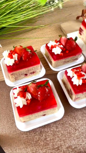 [10 PCS] Box Mika Kotak Alas Putih Tray Box Mika Cake Dus Premium Alas PUTIH