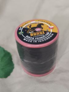GELASAN LAYANG LAYANGAN HORSE BLACK KUDA HITAM 025 1600 yard premium terlaris di bandung barat