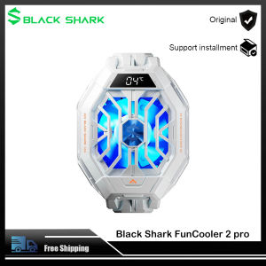 Black Shark FunCooler 2 pro With Temperature Display Back Clip For Black Shark 4 3 Pro Phone Radiator For Rog 5 OnePlus 9