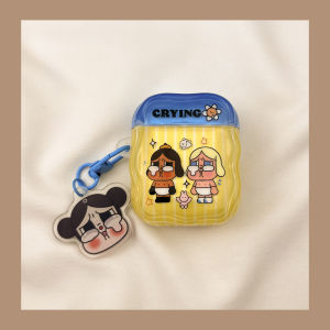 เคส Airpods ลายการ์ตูนสุดน่ารัก ป้องกันการตกหล่น ทนทาน สำหรับ Airpods 4 3 2 pro ไร้สาย Bluetooth 5 กล่อง