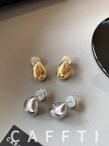 CAFFTI | Gold and Silver 925 Sterling Silver Drop Earrings