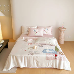 Cute Cool Summer Bedding Set 4-Piece