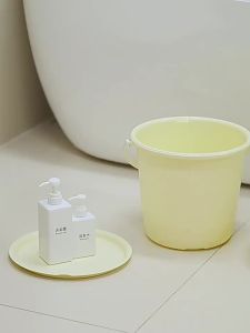 HANSHILIUJIA | Large Plastic Bucket with Lid for Multiuse