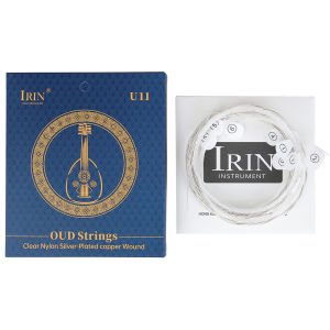 IRIN | Bộ Dây Đàn Oud IRIN Dòng U Nylon & Hợp Kim Đồng Mạ Bạc Cuộn Dây Phủ PU Dây Đàn Lute Ả Rập Cho Đàn Oud 10/11/12 Dây