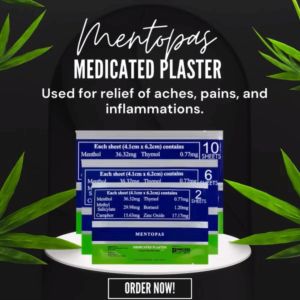 Mentopas Medicated Plaster: A Comprehensive Guide