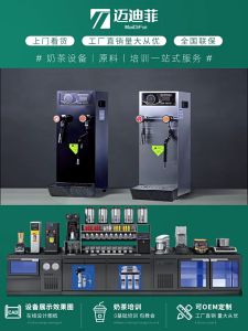 Commercial Steam Water and Milk Frother Machine - 3000W High Power