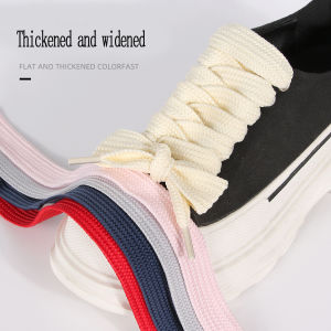 1 Pair Fat Shoe Laces for Sneakers Boots 3/4" Wide Athletic Shoelaces Shoe Strings
