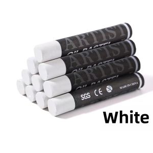 Color Oil Pastels Soft Oil Pastels Single Monochrome Package Black White Flesh Color Single Studio Supplement Crayon