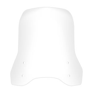 Rainproof and Wind Resistant Windshield for Haojue Lumi125 Scooter Transparent