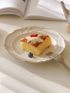 SIYUE | French Antique Luxury Ceramic Dinner Plate