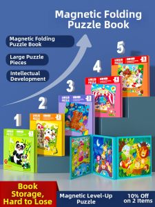 Educational Magnetic Puzzles Large Pieces