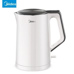 Midea 1.5L 1500W กาต้มน้ําไฟฟ้าสแตนเลส MK-SH15/MK-SH15M2