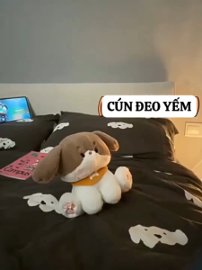 gấᴜ Bông Cún Đeo Yếm Chó Sanrio Pochacco Đeo Yếm Cute Dễ Thương Ngộ Nghĩnh Đồ Chơi