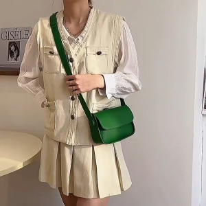 bag for women on sale sling bag shoulder bag Crossbody handbag for women for ladies for girl spring and summer new minority design leisure messenger bag Luxury leather small square bag with zipper new trendy fashion korean style new 2022 sale original