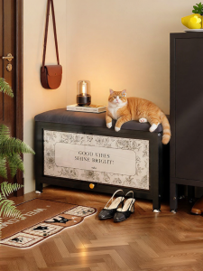 MEISD | Mid-century Style Entryway Shoe Storage Bench
