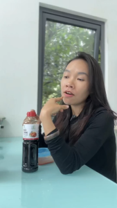 Nước tương mật hoa dừa hữu cơ Sokfarm chai 500ml nước tương dòng nguyên bản vị Umami tự nhiên