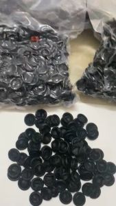 Bao ngón tay có đai chất liệu cao su chống tĩnh điện chống trượt màu đen